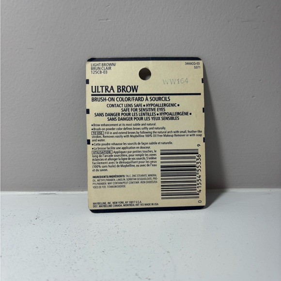 Maybelline Ultra Brow Brush-On in Light Brown New - Picture 2 of 4